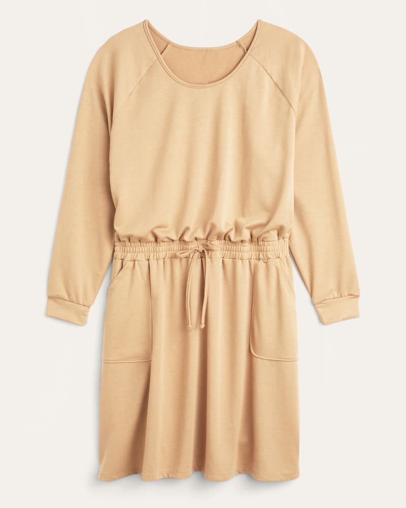 Front of plus size Lindsay Sweatshirt Dress by East Adeline | Dia&Co | dia_product_style_image_id:180643